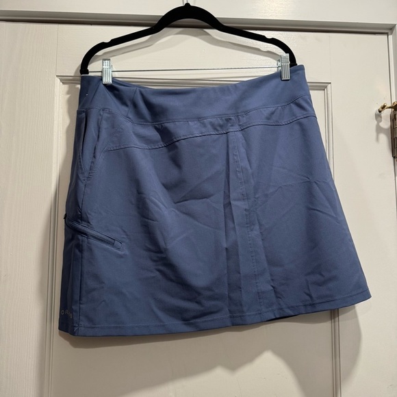 Orvis Women's Front Pocket Active Skort Blue XL Preppy Sporty pickleball tennis - Picture 8 of 11